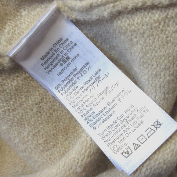 NWT J.Crew Crystal-Embellished Fair Isle Cardigan Sweater in Supersoft Yarn M - Picture 7 of 8